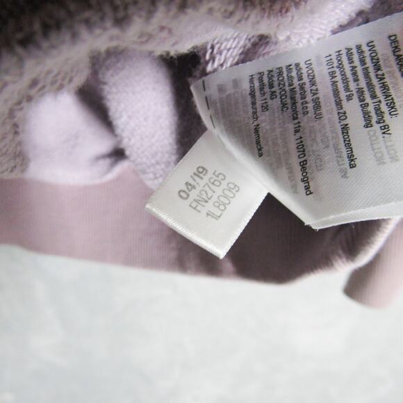 Adidas Hoodie Womens Small Purple Pink Patchwork Danielle Cathari Trefoil FW2765 - Picture 10 of 12